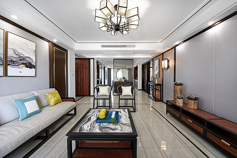 自建房新中式裝修案例